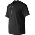 thumbnail image 1 of New Balance Youth Short Sleeve 3000 Baseball Batting Jacket Black S, 1 of 2