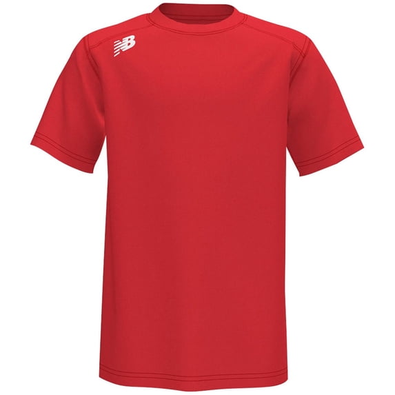 New Balance Youth Tech Baseball T-Shirt Red M