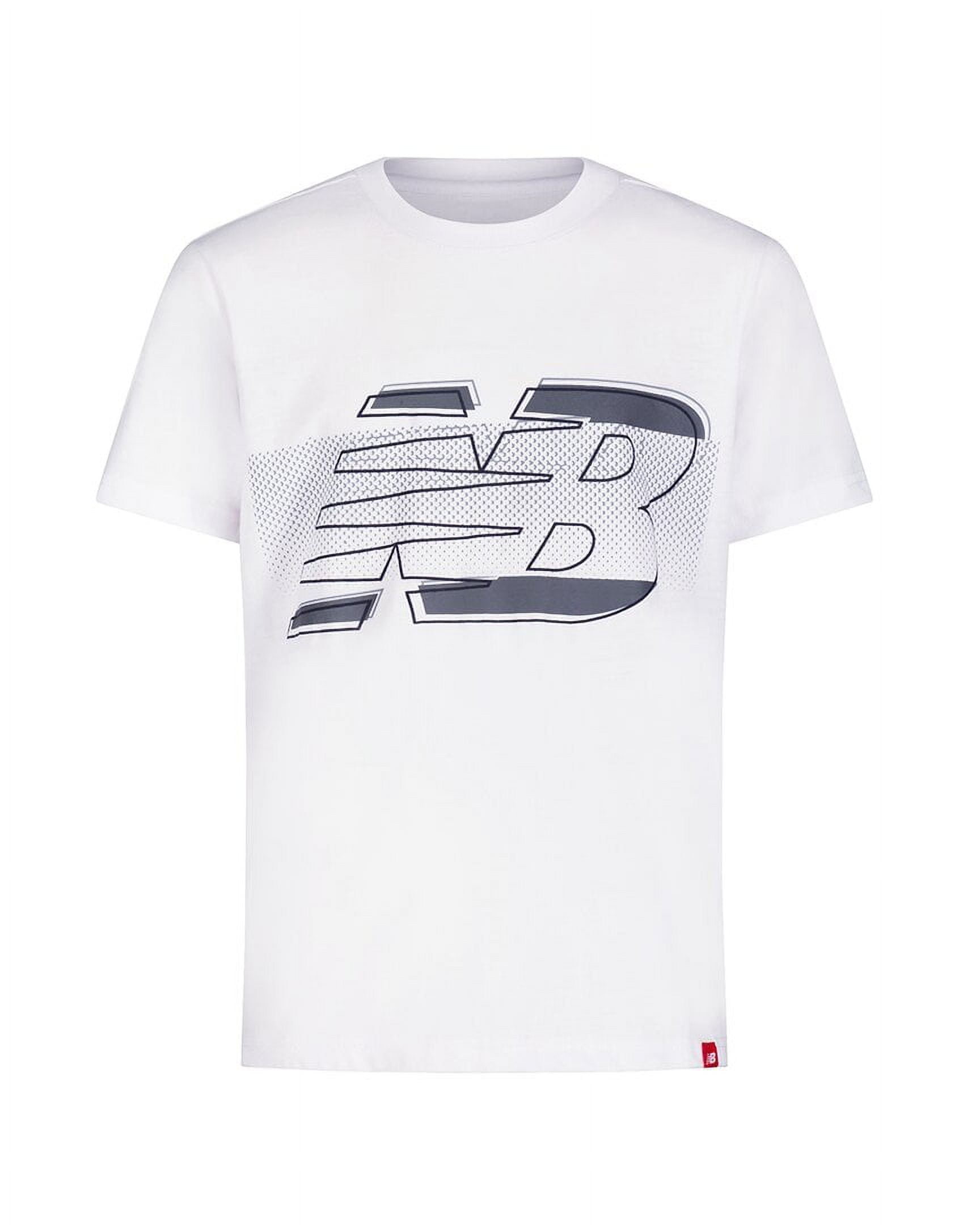 New Balance boys Graphic T-Shirt, L(14/16), White - Walmart.com