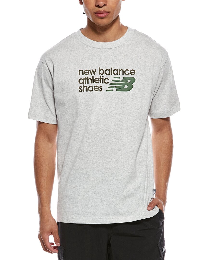 New Balance Athletics Premium Relaxed Chest Logo T-Shirt Men’s