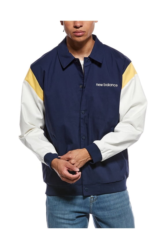 mens  Athletics Varsity Jacket, XL, Navy