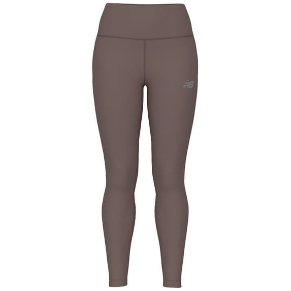 New Balance womens Harmony High Rise Legging, l, Brown
