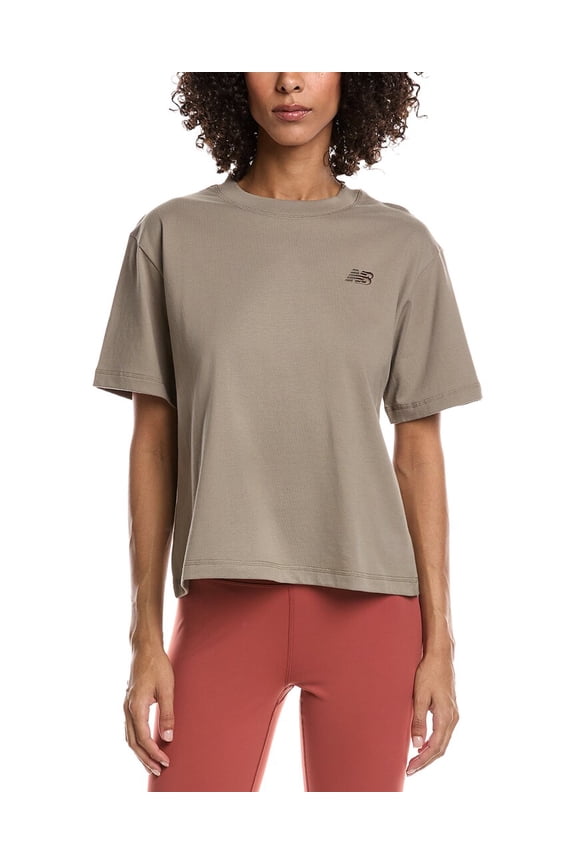 womens  Jersey Seamed T-Shirt, xs, Green