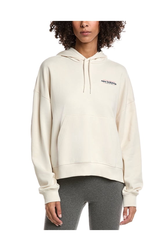 womens  Logo Hoodie, xs, Beige