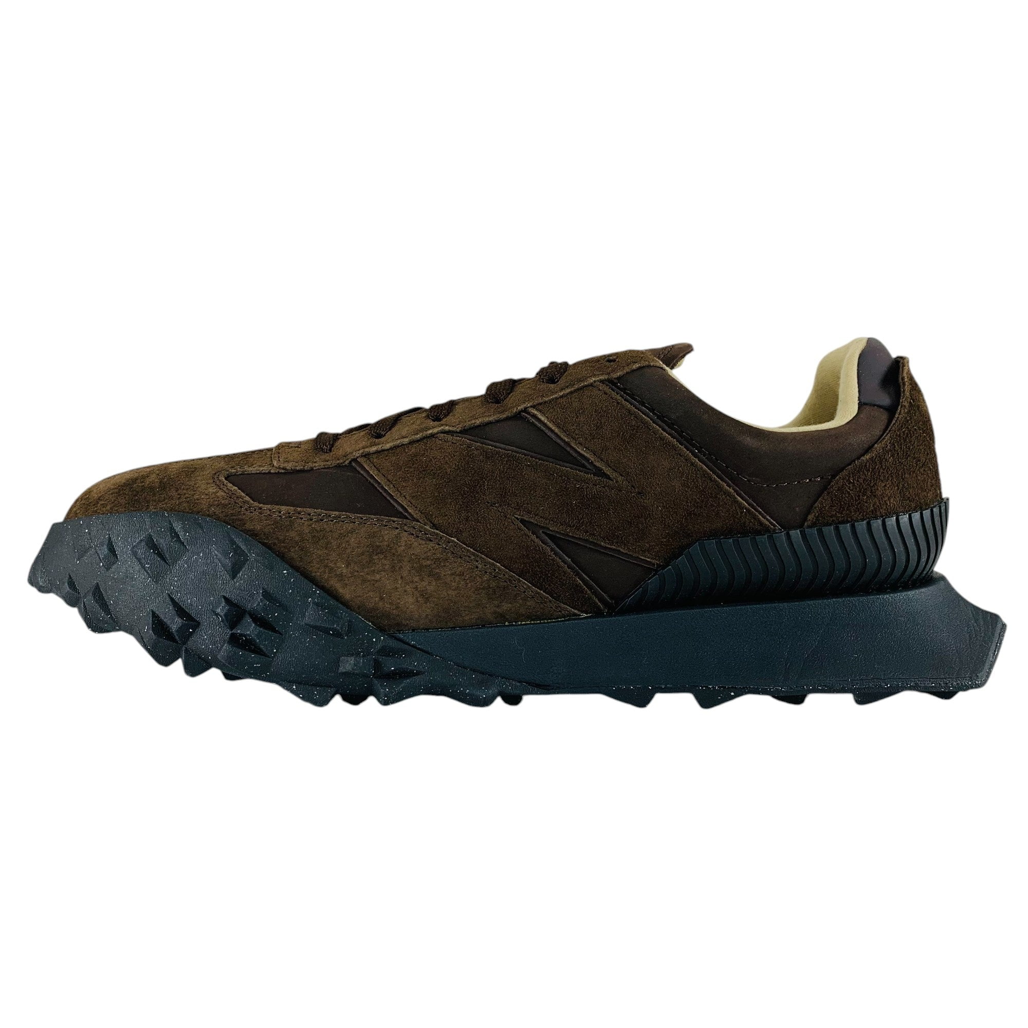 New Balance x AURALEE XC-72 Brown Men's Shoes Sneakers UXC72AA, Men's U.S. Shoe Size 9.5