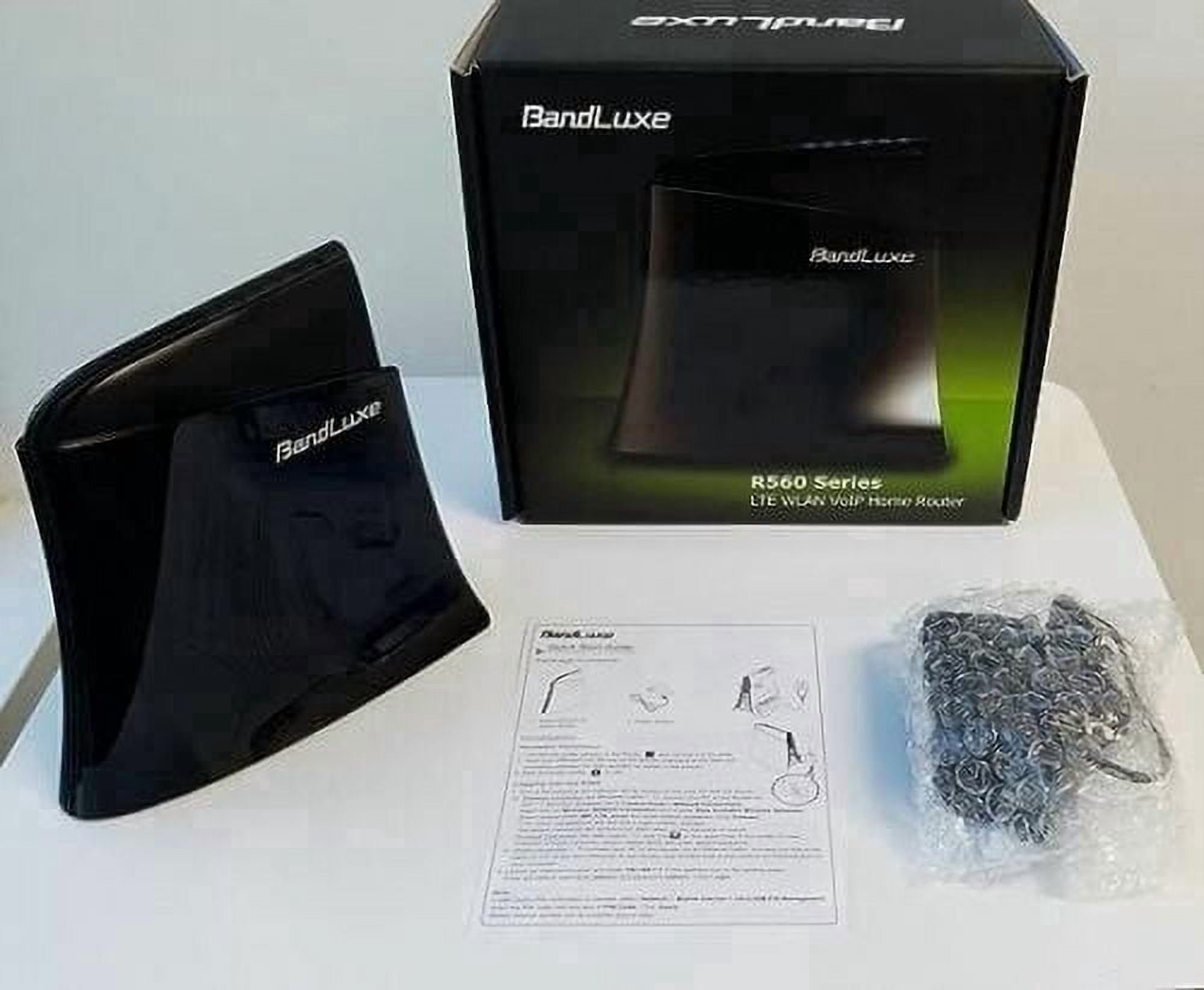 BandLuxe R565 Unlocked LTE CPE Wireless Router with VoIP Black