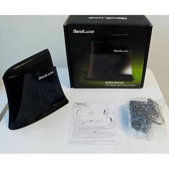 BandLuxe R565 Unlocked LTE CPE Wireless Router with VoIP Black