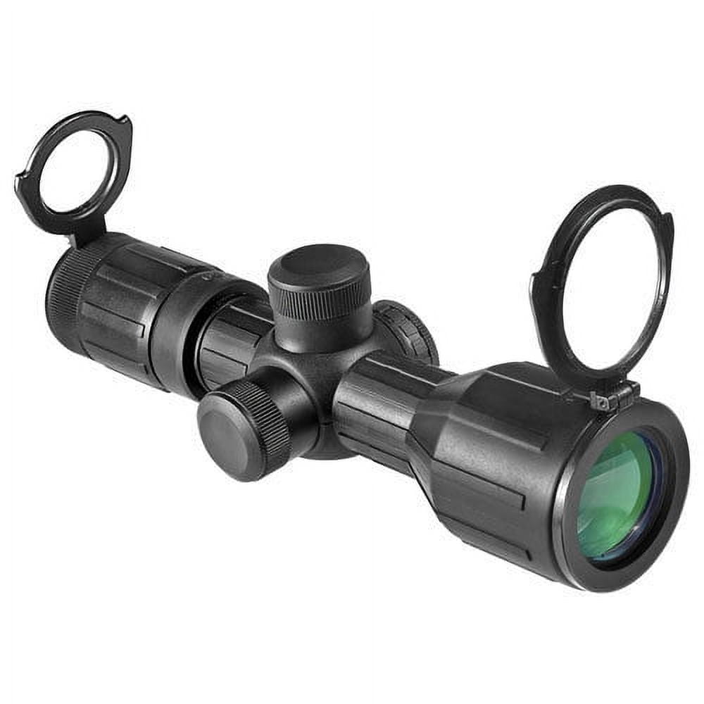 New Barska 3-9x 42mm Rifle Scope External Range Drum Allows Quick BDC Adjustment 4A Mil-Plex Reticle