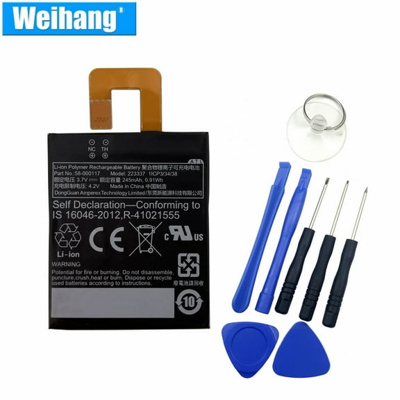 New Battery 58-000117 223337 for Kindle Oasis 1 8th Gen 6" SW56RW (2016 release)