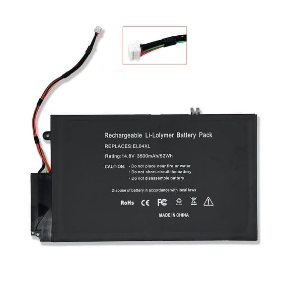 New Battery For HP Envy TouchSmart 4-1000 EL04XL 681879-1C1 HSTNN-IB3R TPN-C102