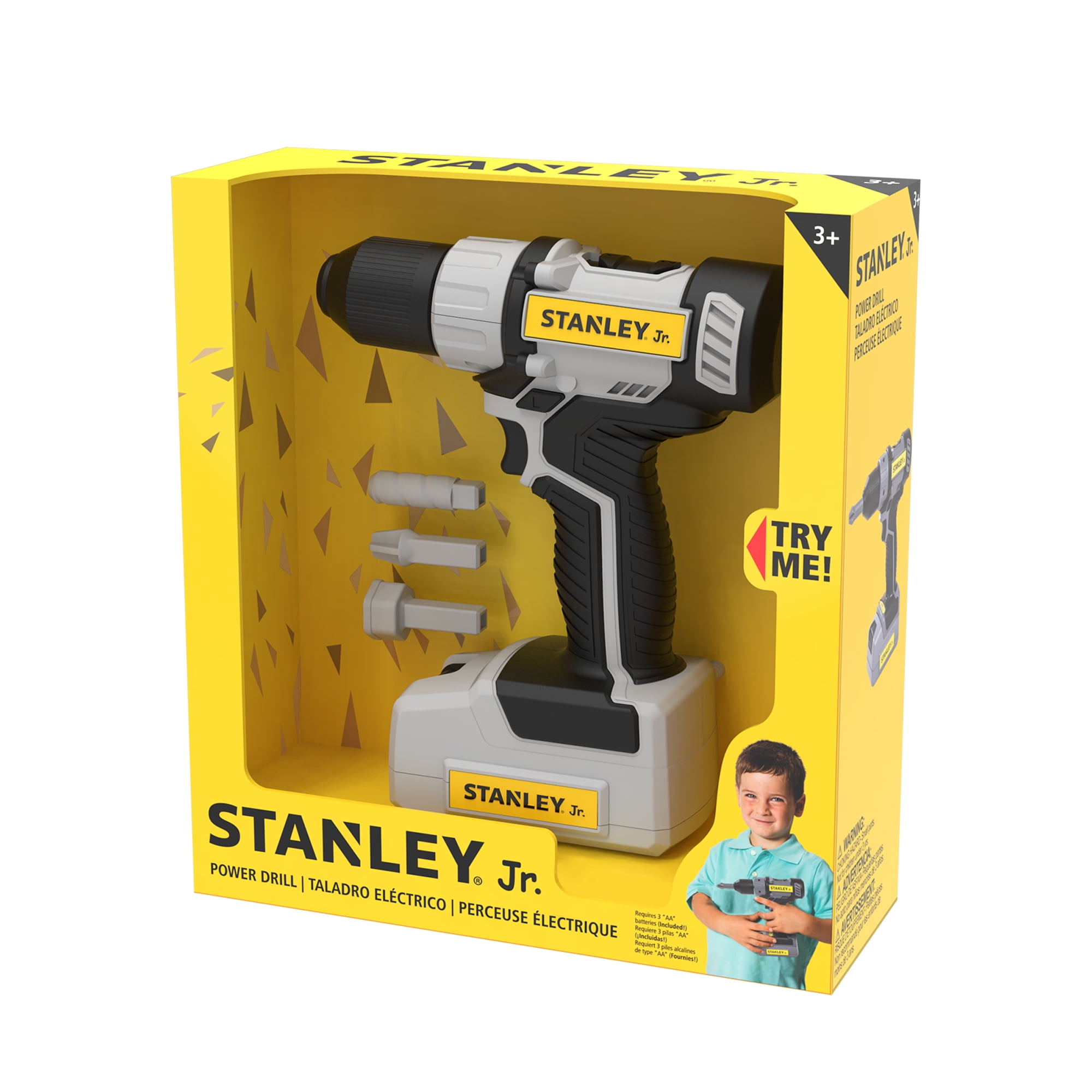 Red Toolbox Stanley® Jr. Pretend Play Power Drill