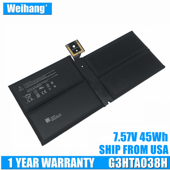 New Battery Replacement G3HTA038H DYNM02 for Microsoft Surface Pro 5 1796 / Surface Pro 6 1807
