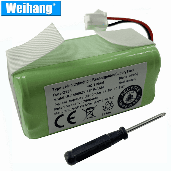 New Battery for Ecovacs Deebot N79S N79W DN622 601 661 Eufy RoboVac 11s 12 15T 15C 25C 30 30C Max 35C