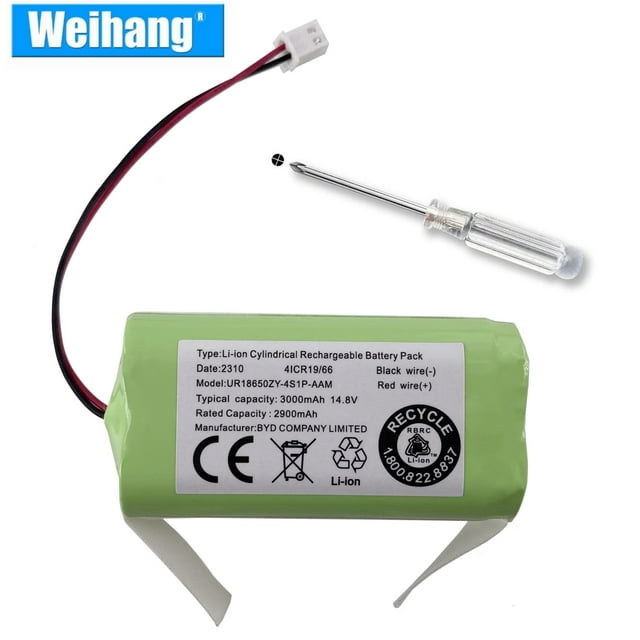 New Battery for Shark Vacuum RV1001 UR1005AE RV1101ARUS RV2001 RV761