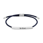 WYPWCX New Be Kind of a Bitch Motivational Tube Bracelet Adjustable Braided Rope M0V3