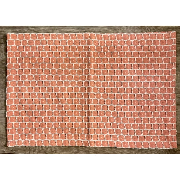 New Beach House Cottage Park Designs Wicklow Coral Placemat Table Mat