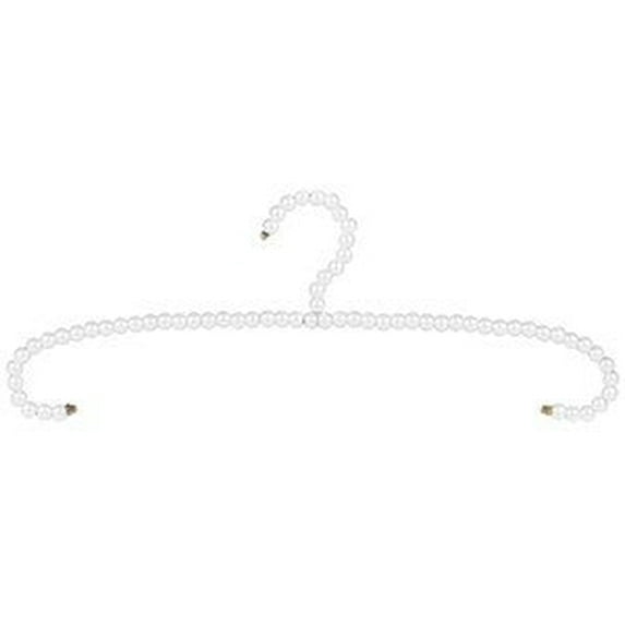 New! Beaded Pearl Hangers - Light Ivory