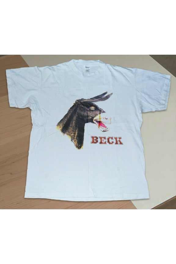 New Beck Hansen Odelay Tour Devil Haircut White Cotton All size t-shirt "Helly Hansen Cotton Regular Size T-Shirts for Men