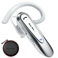 thumbnail image 1 of New Bee Bluetooth Earpiece,Wireless Handsfree in-Ear with Microphone, 20 Hrs Talking Time 180 Days Standby Time Bluetooth V5.0 Headset for iPhone/Android/Business/Trucker/Driver,White, 1 of 9