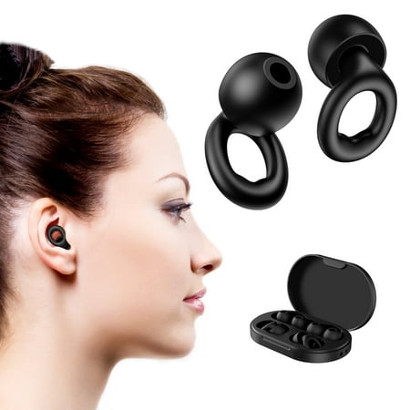 New Bee Ear Plugs for Sleep, Study, Focus, Travel Noise Sensitivity 28dB Noise Reduction Silicone Earplugs