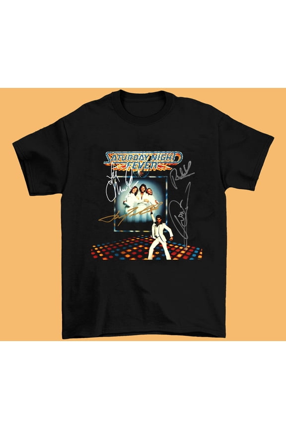 New Bee Gees Saturday Night Fever Black Unisex Unisex Size S-4XL Shirt