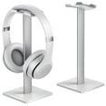 thumbnail image 1 of New bee Headset Stand,Adjustable Aluminum Headphone Holder with TPU Cushion, ABS Anti-Slip Base, Fits All Headphone Sizes,White, 1 of 13
