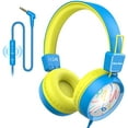 thumbnail image 1 of New Bee Kids Headphones with Microphone Wired Over-Ear Headphone with 85dB/94dB Volume Limited, 1 of 11