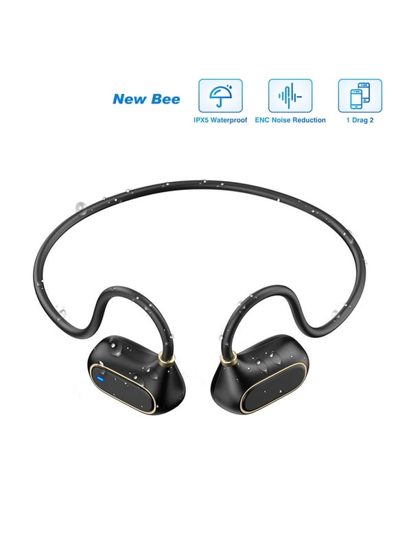 New Bee Open-ear Air Conduction Bluetooth Wireless Lightweight Sports Headset for Running, Cycling