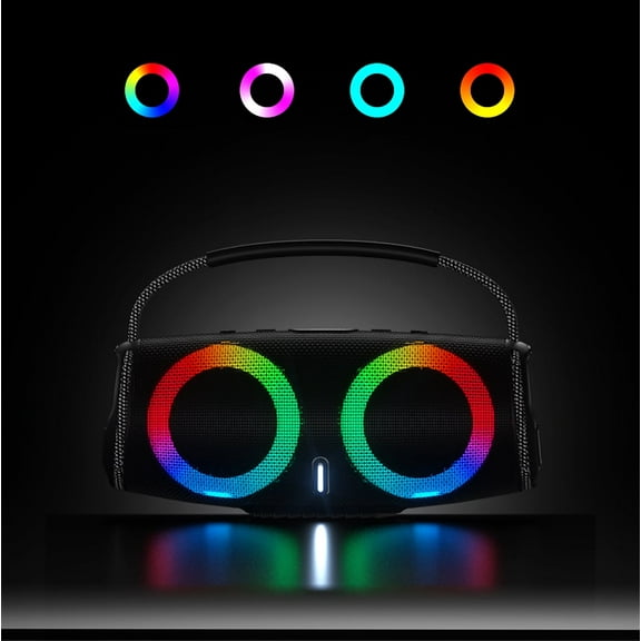 New Bee Portable Bluetooth Wireless Speakers Bluetooth 5.1 Outdoor Speaker for Camping, Beach, Party