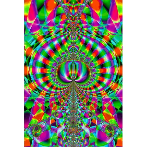 New Beginnings Non-Flocked Blacklight Poster 24" X 36"