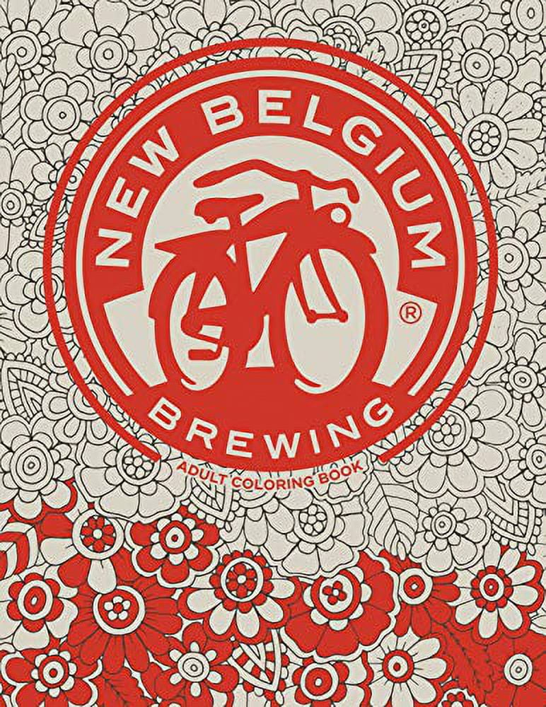 Pre-Owned New Belgium: Adult Coloring Book Paperback