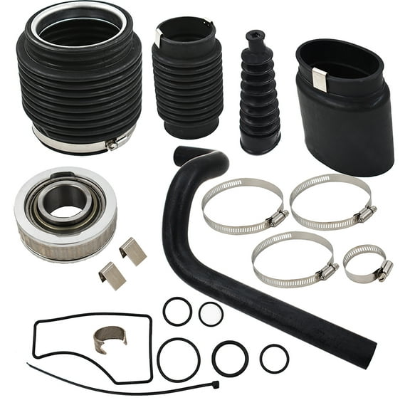 New BellowsTransom Seal W/Gimbal Bearing Reseal Kit for Mercruiser Bravo Bellow