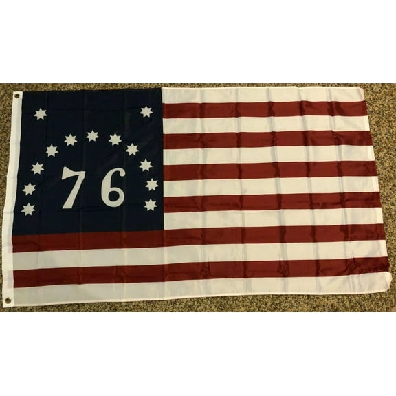 New Bennington 76 1776 American Battle Usa 3X5Ft Flag Superior Quality Us Seller