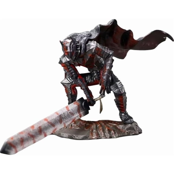 New Berserk Figure Fighting Broadsword Guts Figurine 18cm/7.1inch PVC Anime Cartoon Manga Game Character Model Statue Collectible Craft Gift