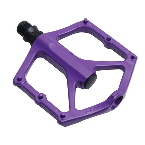 New Bicycle Pedals Aluminum Alloy Platform Footrest Flat Mountain Bike Paddle Grip Pedalen Bearings Footboards Cycling Foot Hold