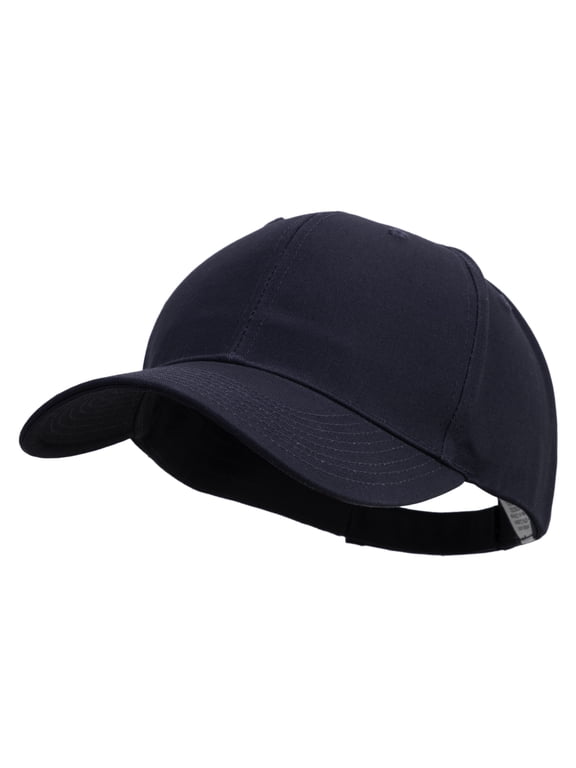 New Big Size High Profile Twill Cap - Navy XL-3XL