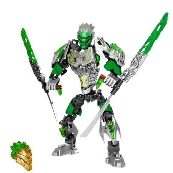 New Bionicle Creature Master of the Golden Mask Building Blocks Fire Uniter Tahu Combined Robot Mech Bricks Toys For Boys Gifts