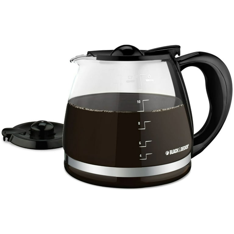Black & Decker Coffee Pot 12-Cup Replacement Carafe Black GC3000B