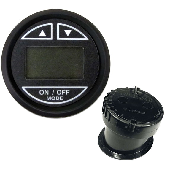 Faria 2" Depth Sounder w/In-Hull Transducer - Euro Black