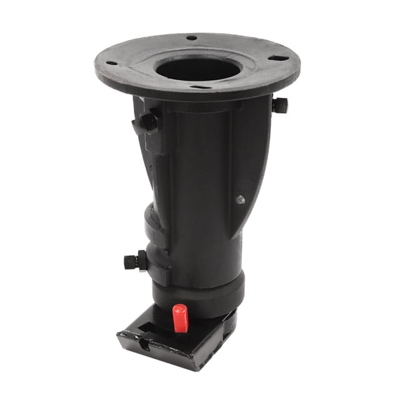 New Black Fifth Wheel Camper RV Adapter Hitch to Gooseneck 12" - 16" Adjustable C5G1216