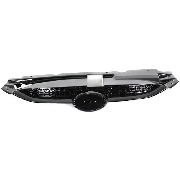 New Black Grille Assembly Compatible With Hyundai Tucson GL 4 Cyl 2.4L Tucson GLS 4 Cyl 2.4L Tucson L 4 Cyl 2.0L Tucson SE 4 Cyl 2.4L 2010-2015 By HY1200157 863502S100