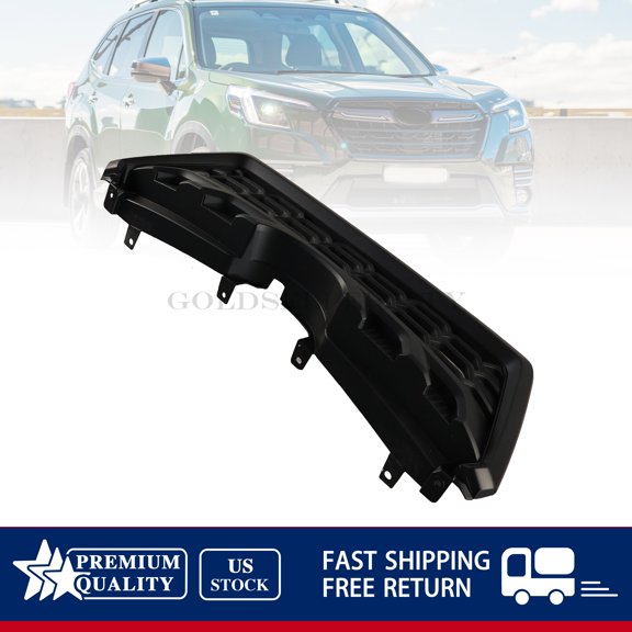 New Black Lower Grille Grill 91121SJ490 Fits 2022-2024 Subaru Forester