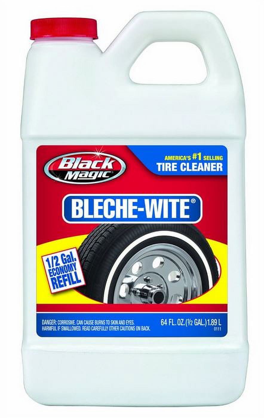 New Black Magic 800002223 BlecheWite Liquid Bleach Tire Cleaner Refill