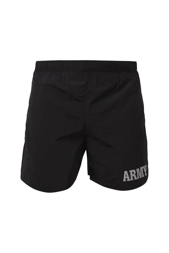 New Black Physical Training Army Shorts, Mens Sizes