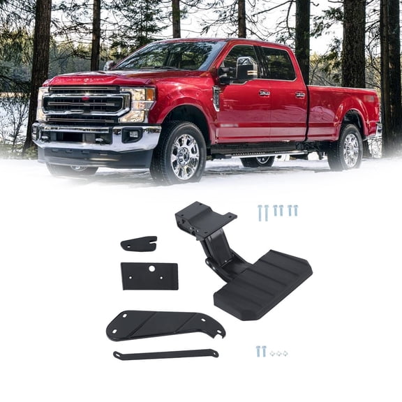 New Black Retractable Left Driver Bed Step For 2023-2025 F-250 VPC3Z-17A958-D