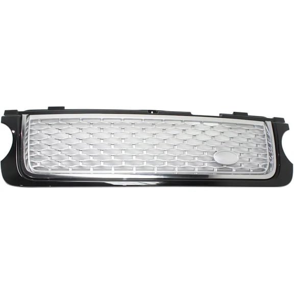 New Black Shell Grille Assembly Compatible With Land Rover Range Rover Supercharged 8 Cyl 5.0L Range Rover HSE 8 Cyl 5.0L 2010-2011 By RO1200101 LR026103 LR040740