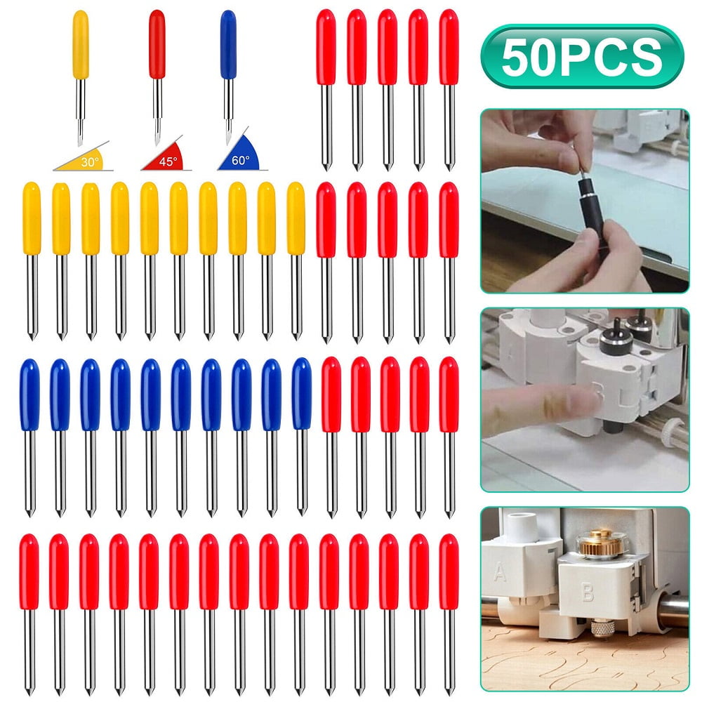 New Blades Replacement for Cricut Explore Air 2 Cutting Machine 30 45 60 50 Pieces
