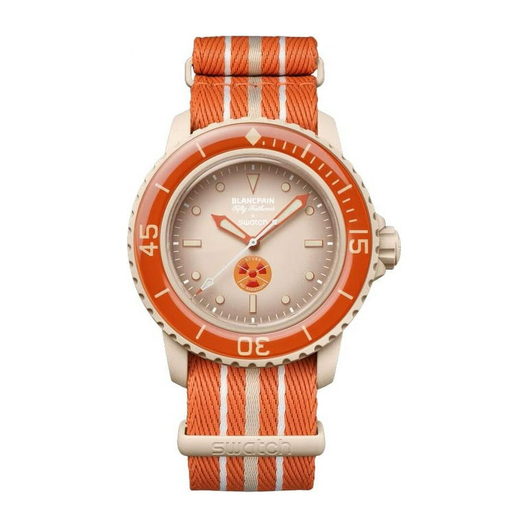 Swatch × Blancpain ARCTIC OCEAN ARCTIC OCEAN - Bioceramic Scuba Fifty Fathoms Collection