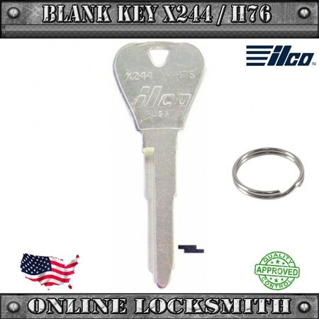 New Blank Key For Ford Escort 1997-2003 Replacement Uncut Key Blade - X244 / H76