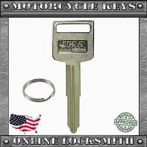 New Blank Uncut Key For Suzuki Motorcycles 1996+ Keyway Suz18 / Suzu-12D